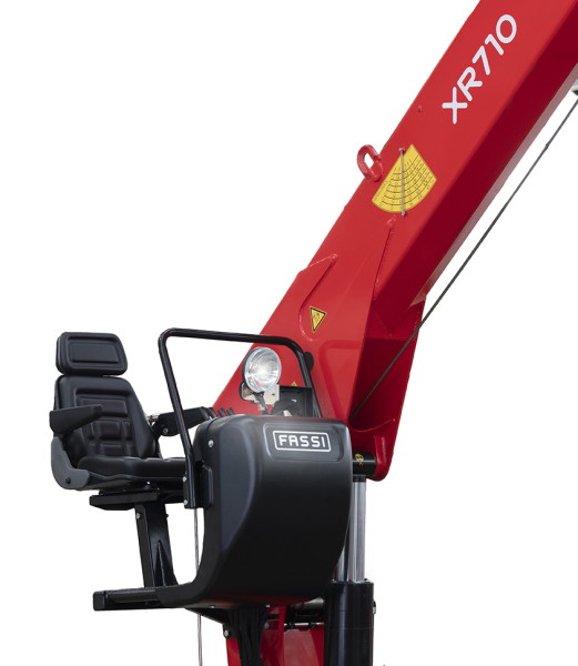 New Fassi crane stiff boom XR710