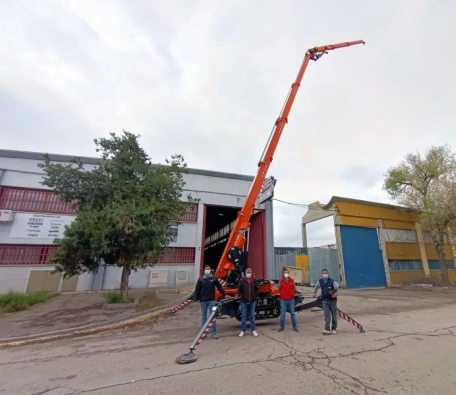 Jekko SPX532 delivery to Gruas El Noni