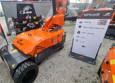 Presentación minipicker MPK20R en Bauma '22
