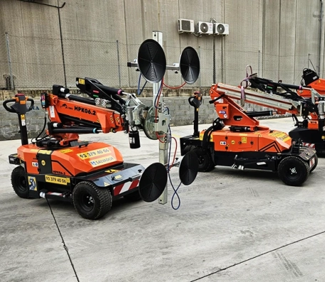 Robotscristalero & Minigrúa Jekko